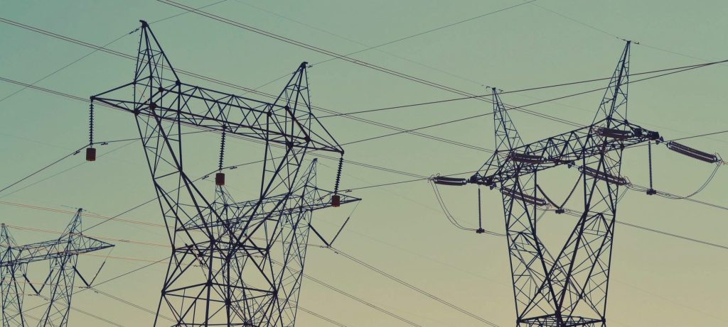 industrial power lines