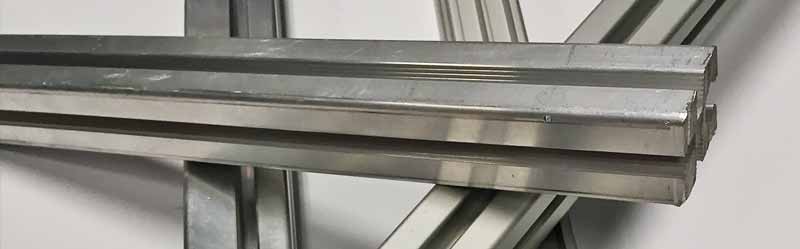 aluminum channel for aisle containment airflow