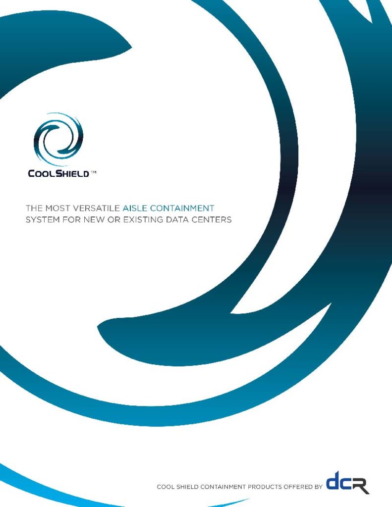 cool shield containment brochure cover page with logo