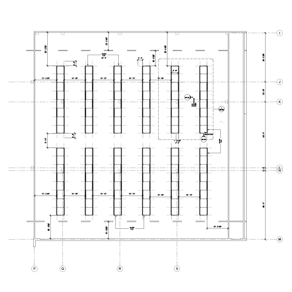 Aisle Containment blueprint design
